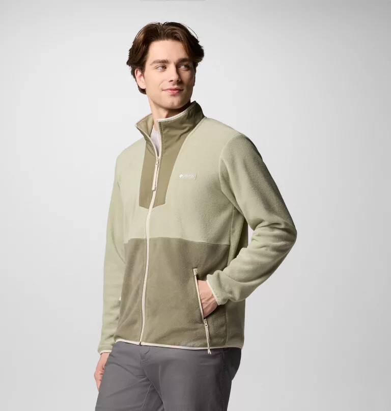 sequoia grove fleecevest met volledige ritssluiting voor heren