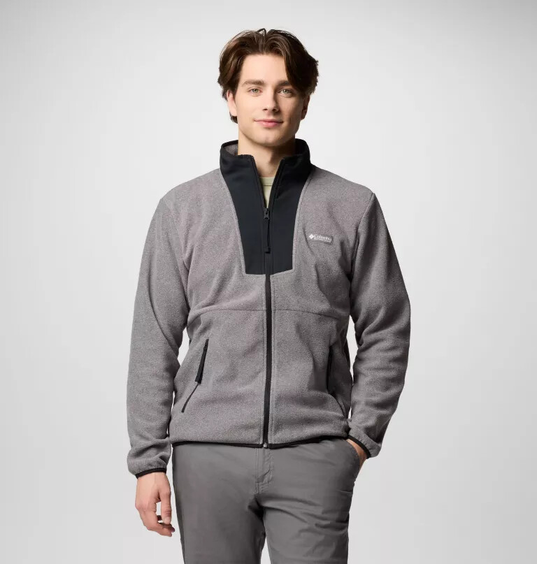 sequoia grove fleecevest met volledige ritssluiting voor heren