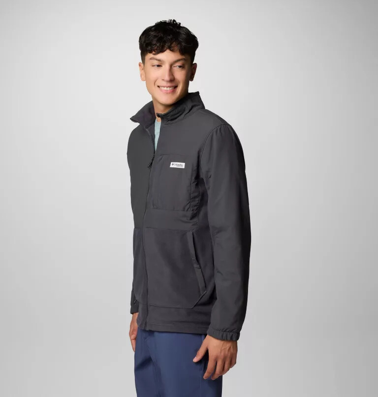 pfg uncharted fleecejack met volledige ritssluiting voor heren