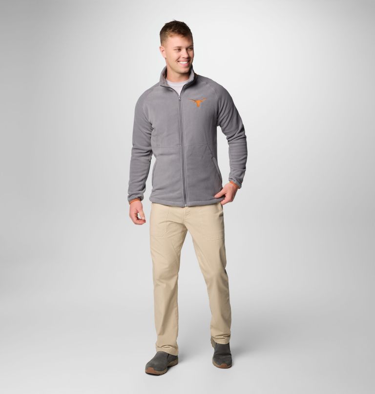 heren collegiate flanker iv fleece jacket - texas