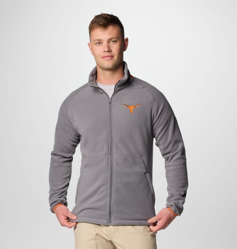 heren collegiate flanker iv fleece jacket - texas