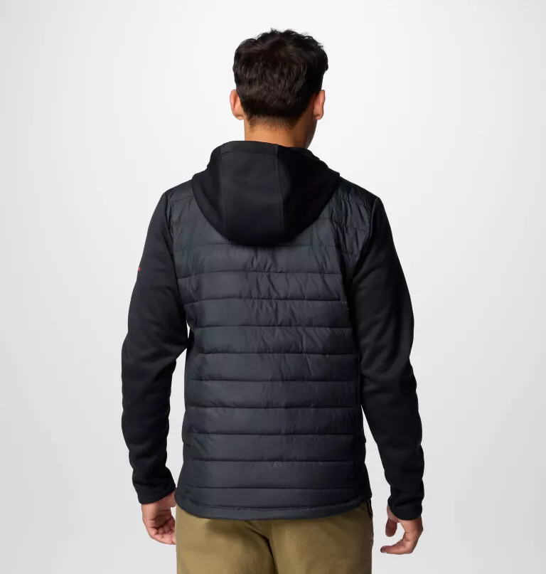 heren collegiate out-shield hybrid hoodie - georgia