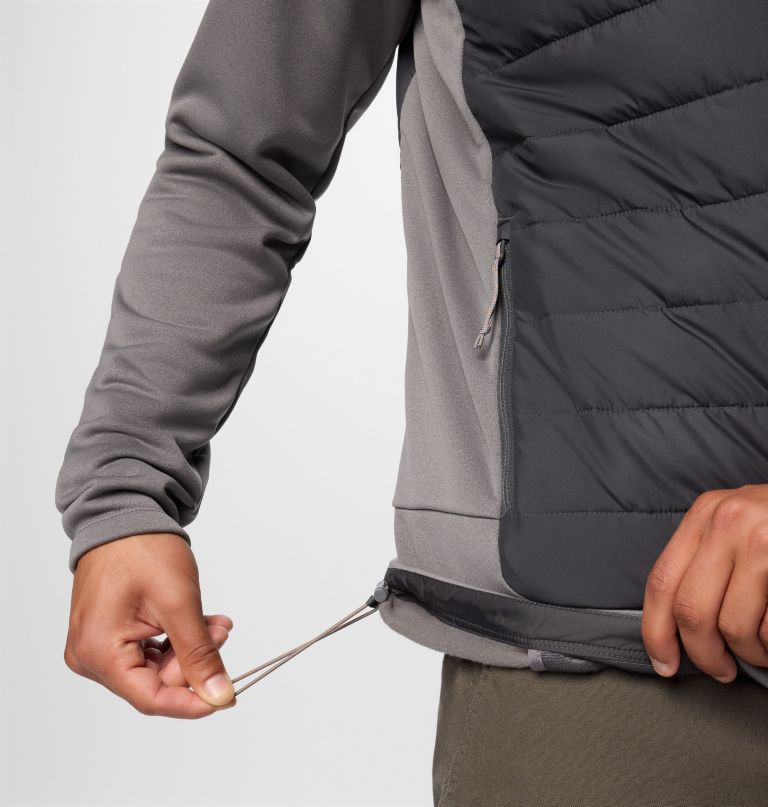 heren collegiate out-shield hybrid hoodie - tennessee