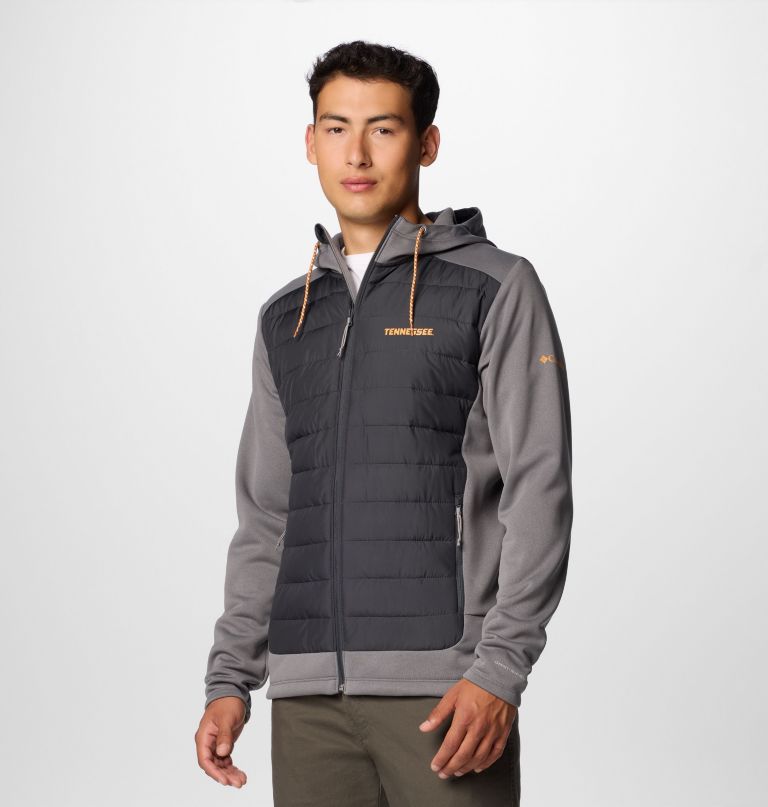 heren collegiate out-shield hybrid hoodie - tennessee