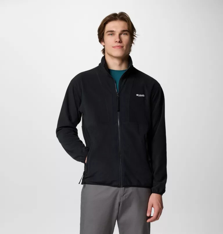 heren backbowl ii lichtgewicht fleece jas met volledige ritssluiting