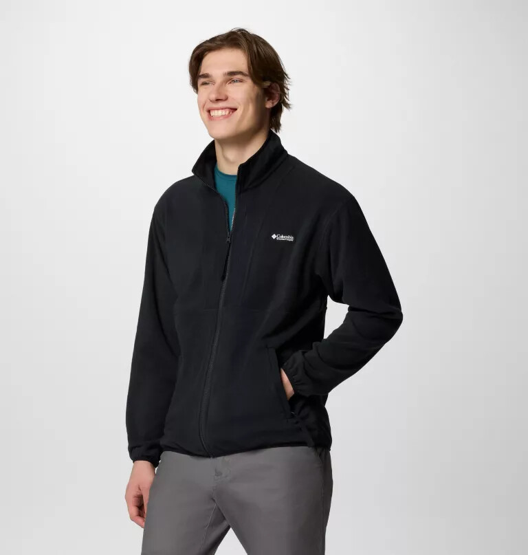 heren backbowl ii lichtgewicht fleece jas met volledige ritssluiting