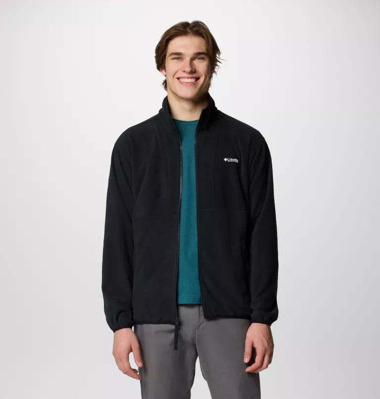 heren backbowl ii lichtgewicht fleece jas met volledige ritssluiting