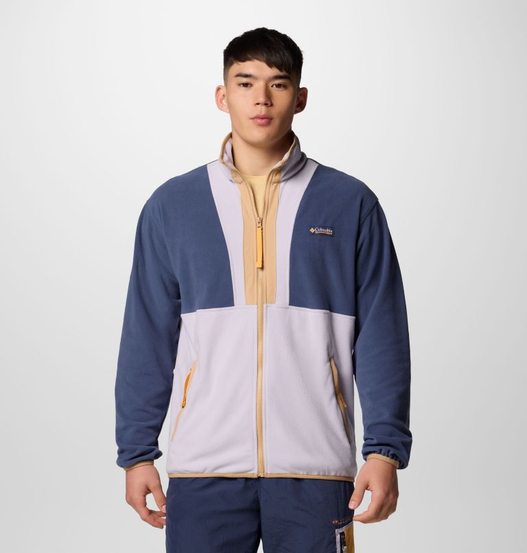 heren backbowl ii lichtgewicht fleece jas met volledige ritssluiting