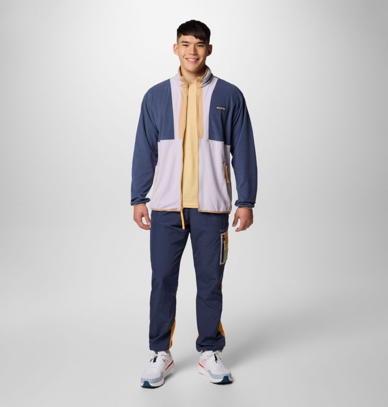 heren backbowl ii lichtgewicht fleece jas met volledige ritssluiting
