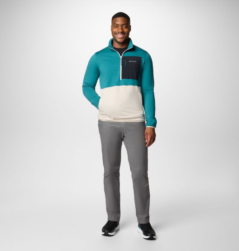 heren columbia hike half zip ii jas