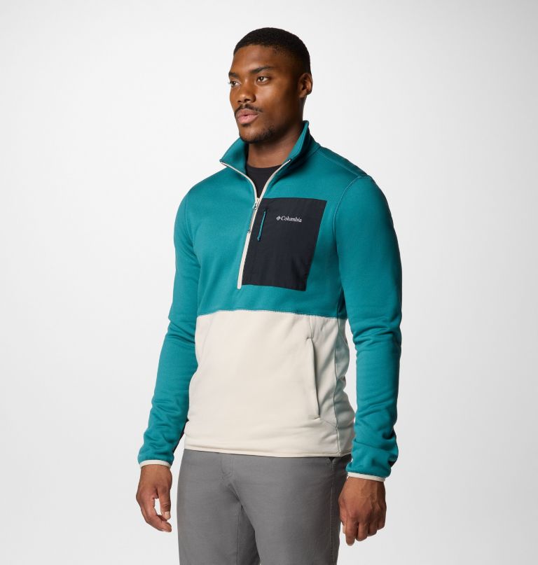 heren columbia hike half zip ii jas