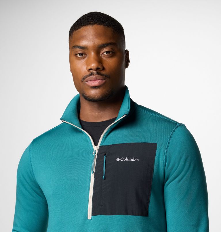 heren columbia hike half zip ii jas