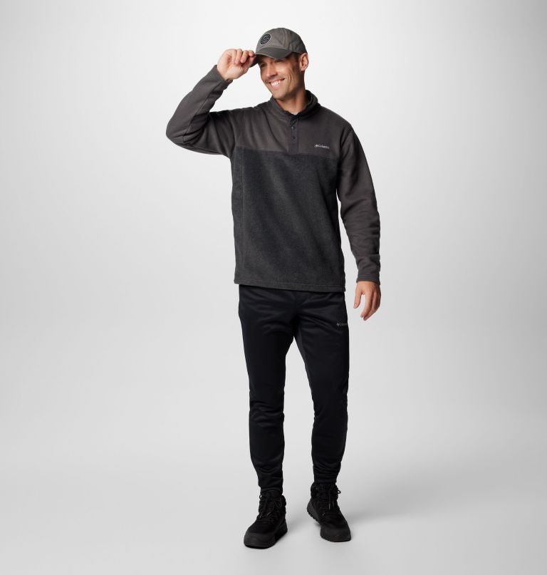 heren steens mountain half snap ii fleece pullover