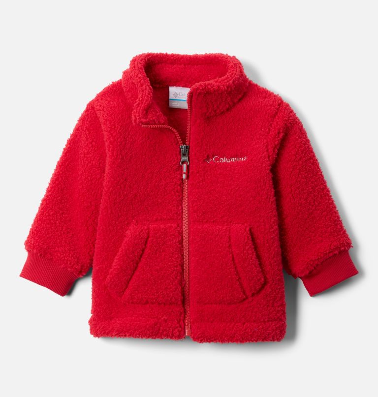 rugged ridge ii sherpa fleecejas met volledige ritssluiting voor babys