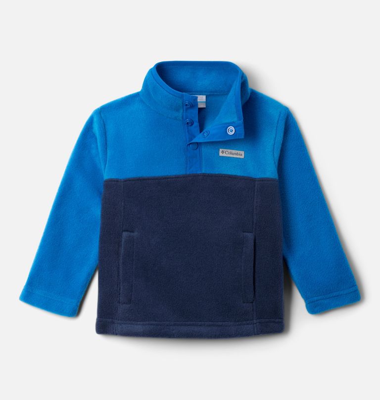 peuter steens mtn ii fleece pullover met kwartdrukknopen