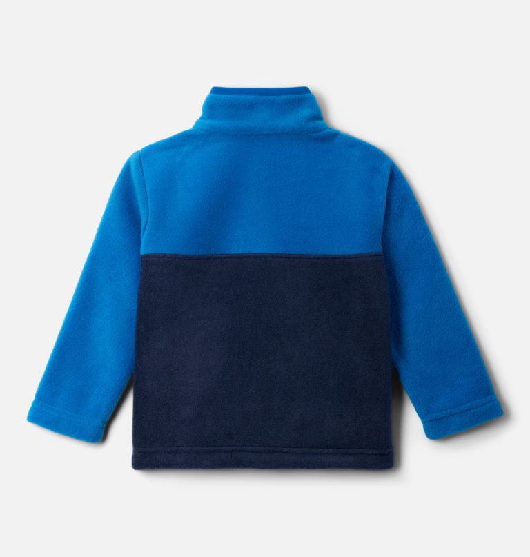 peuter steens mtn ii fleece pullover met kwartdrukknopen