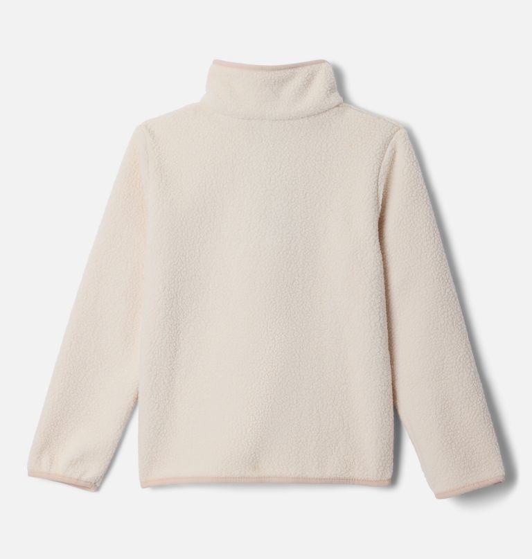 helvetia ii fleece trui met halve drukknoopsluiting voor kinderen