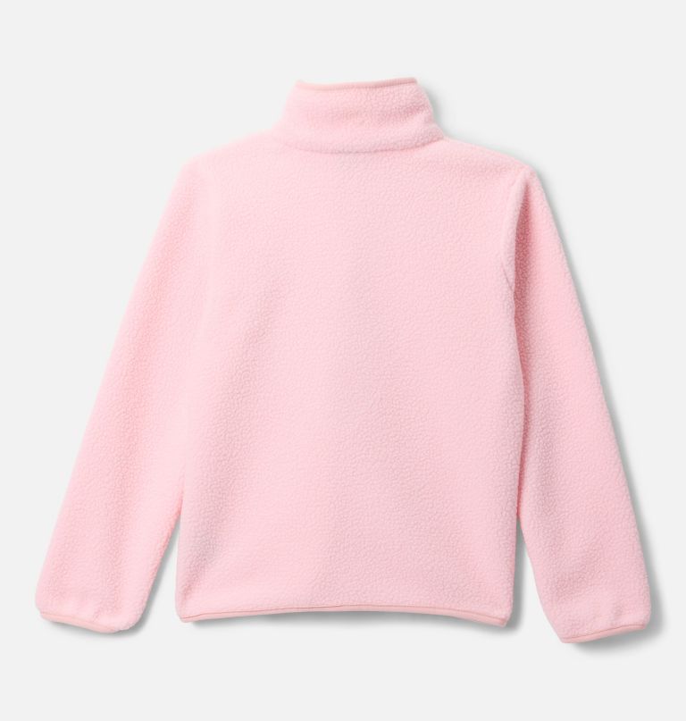 helvetia ii fleece trui met halve drukknoopsluiting voor kinderen
