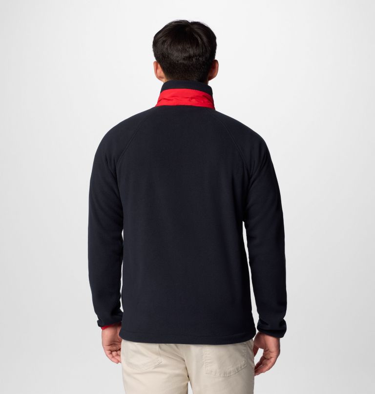 heren collegiate flanker iv fleece jacket - georgia - lang