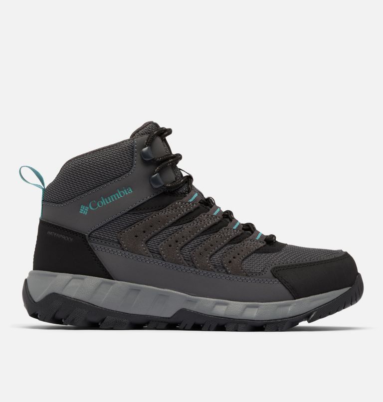 dames strata trail mid waterdichte schoen - breed