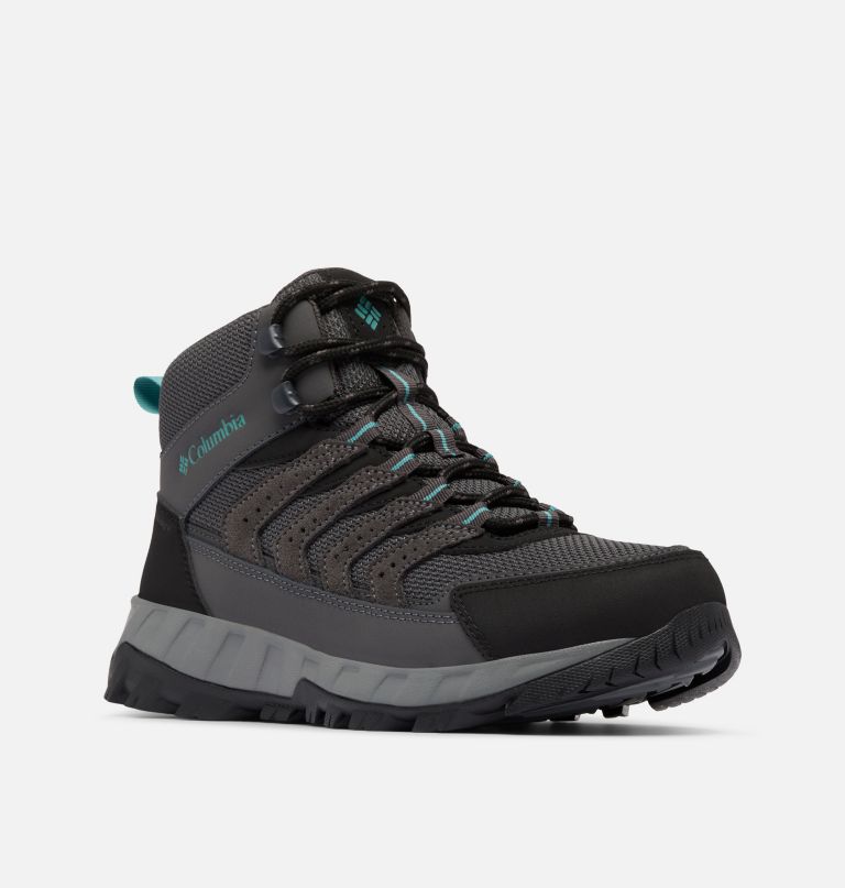 dames strata trail mid waterdichte schoen - breed