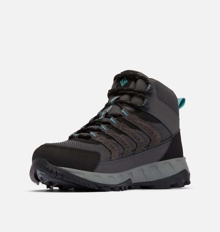 dames strata trail mid waterdichte schoen - breed