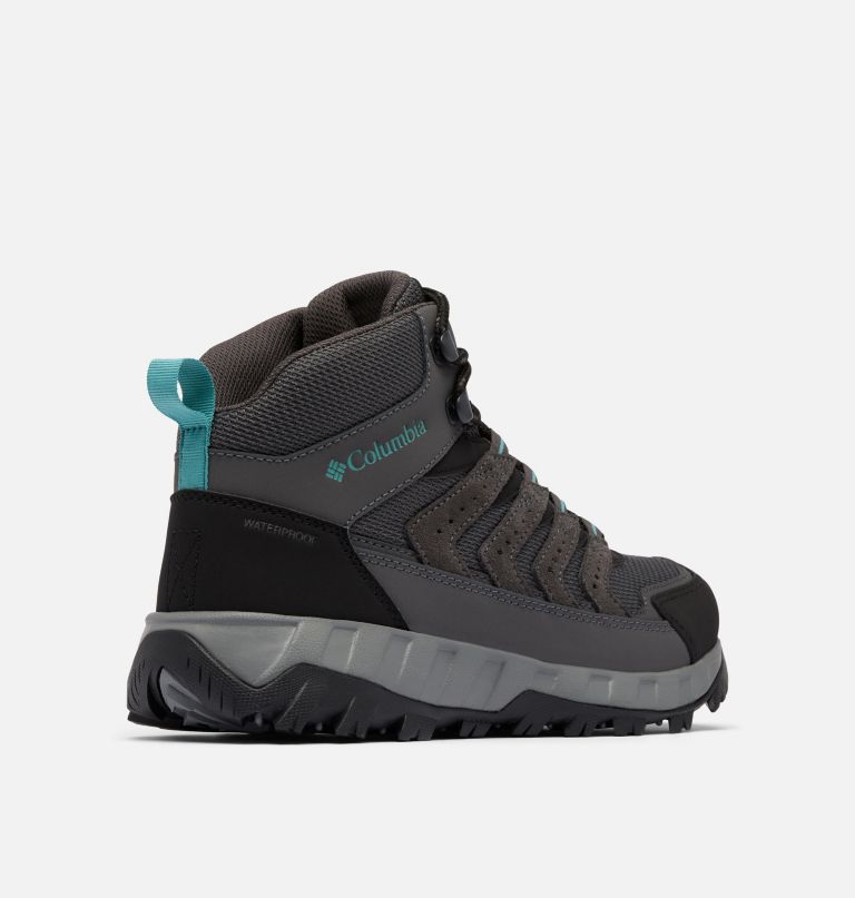 dames strata trail mid waterdichte schoen - breed