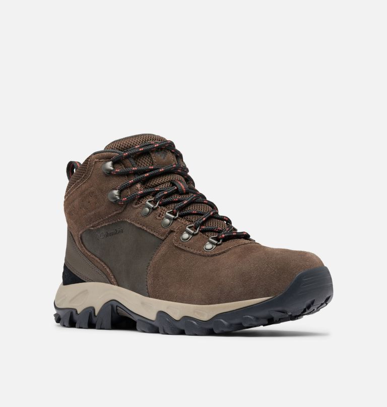 newton ridge plus ii waterdichte suède wandelschoen voor heren - brede uitvoering