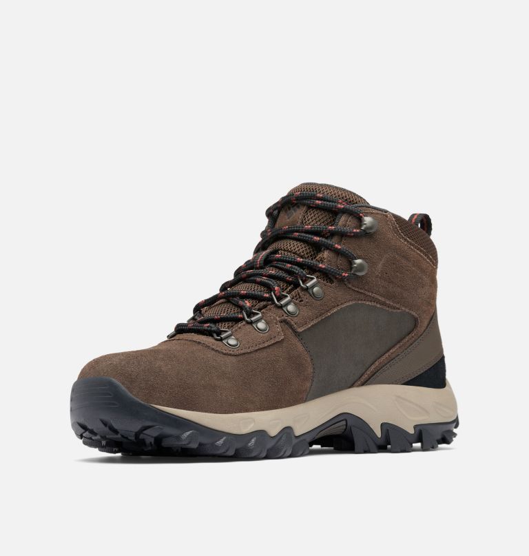 newton ridge plus ii waterdichte suède wandelschoen voor heren - brede uitvoering