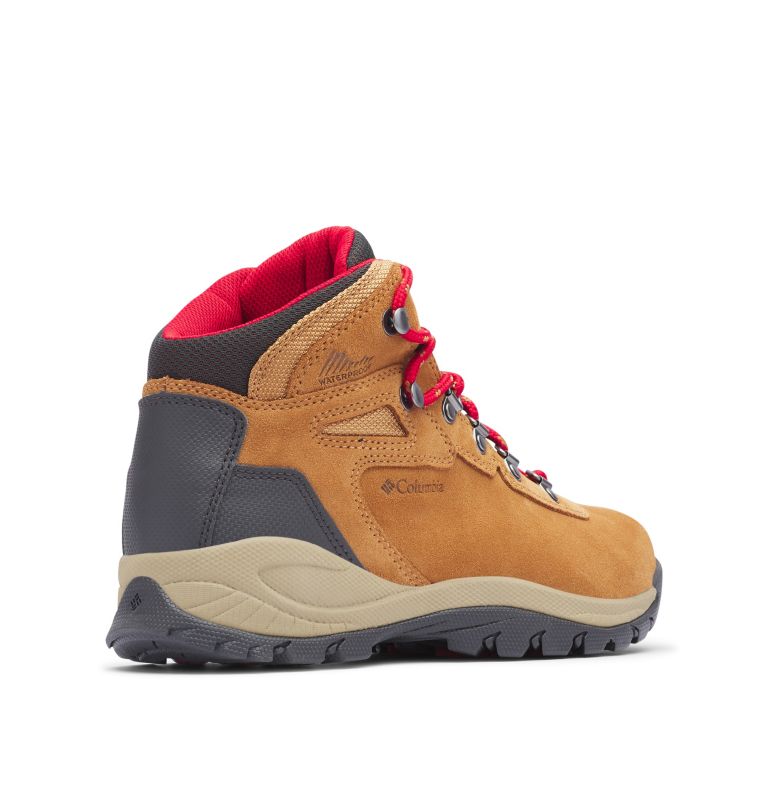 dames newton ridge plus waterdichte amped wandelschoen - breed