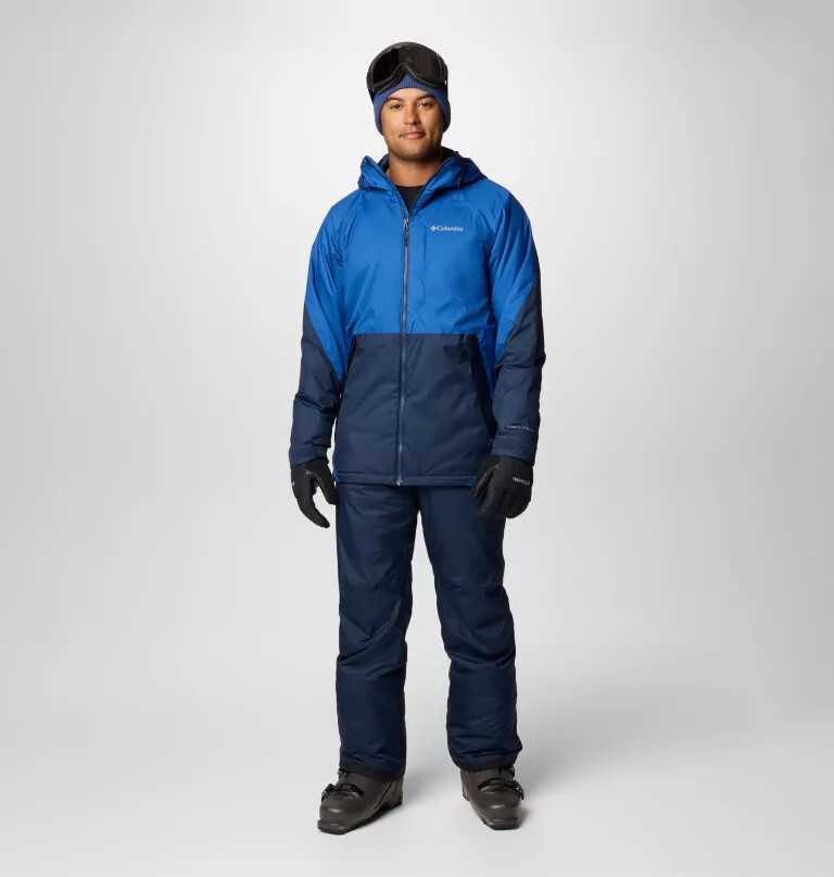 heren snowy summit jas