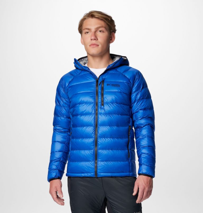 heren arctic crest donsjack met capuchon