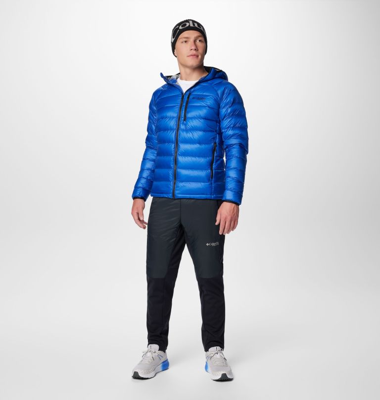 heren arctic crest donsjack met capuchon