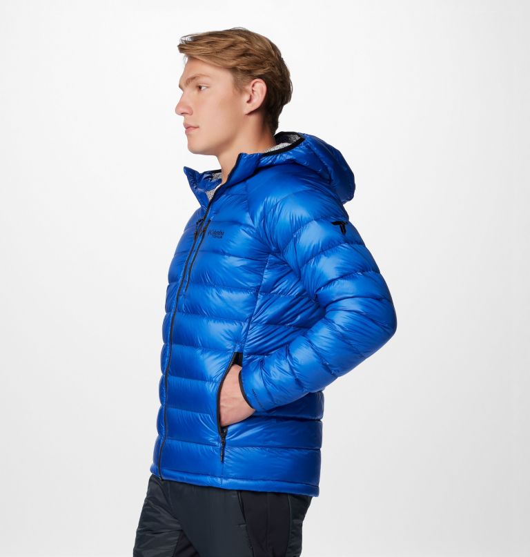 heren arctic crest donsjack met capuchon