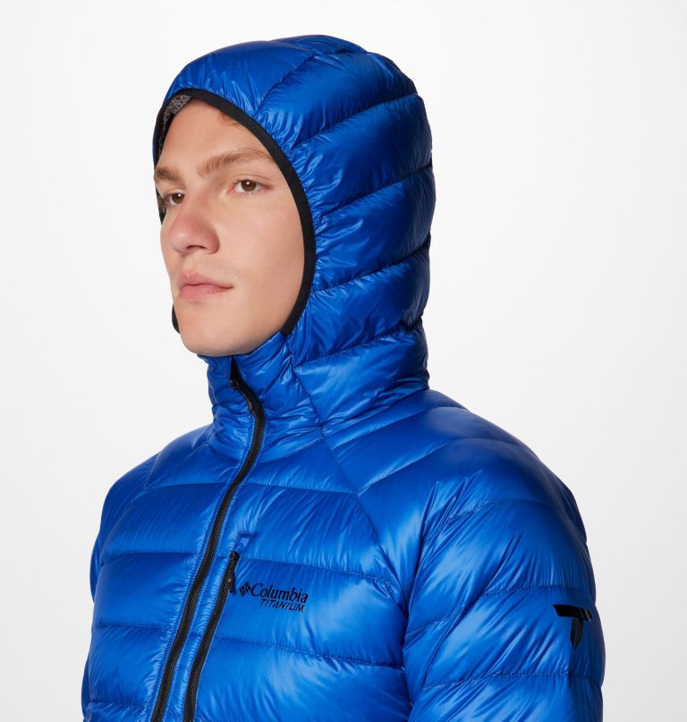 heren arctic crest donsjack met capuchon