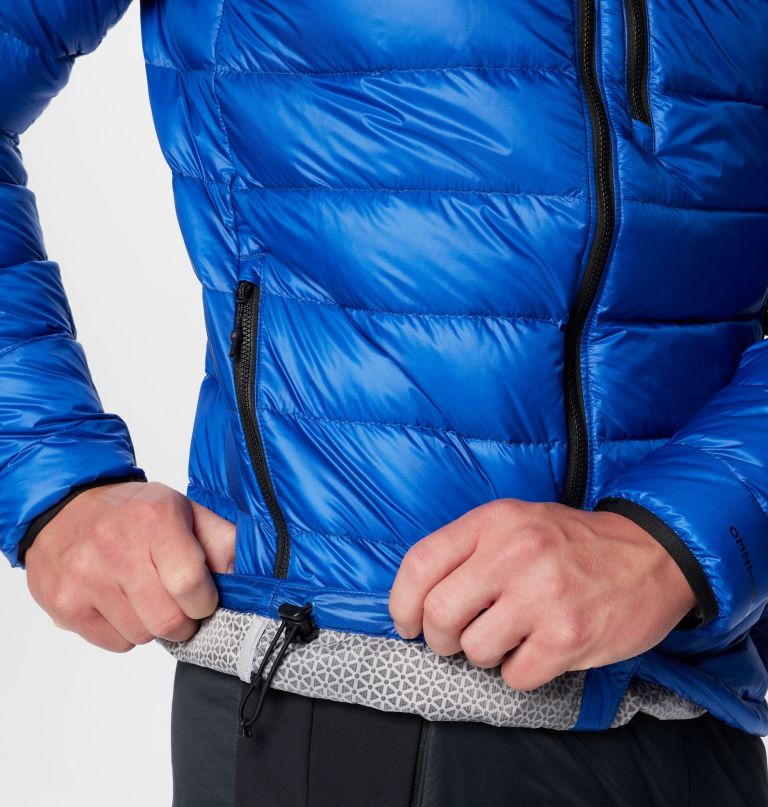 heren arctic crest donsjack met capuchon