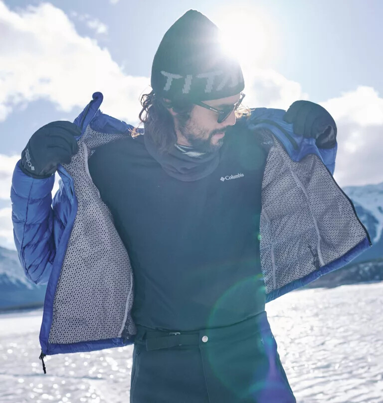 heren arctic crest donsjack