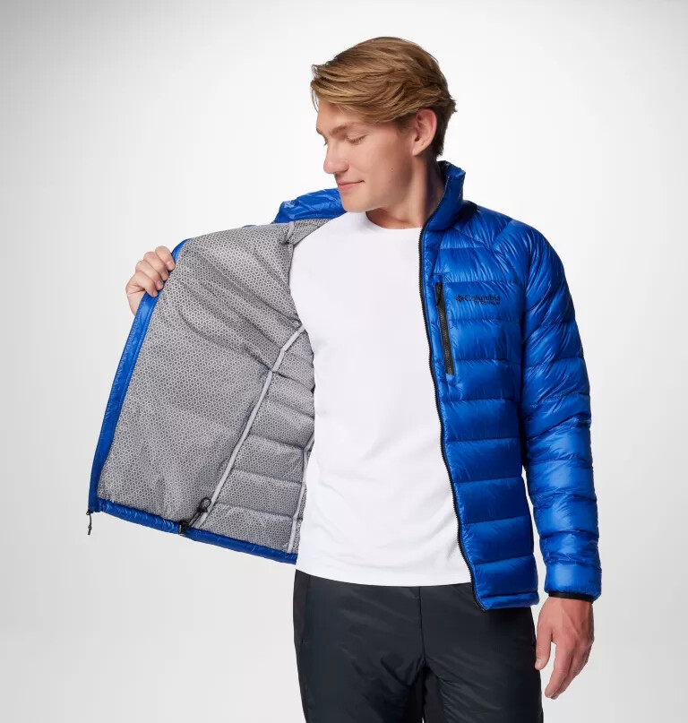 heren arctic crest donsjack