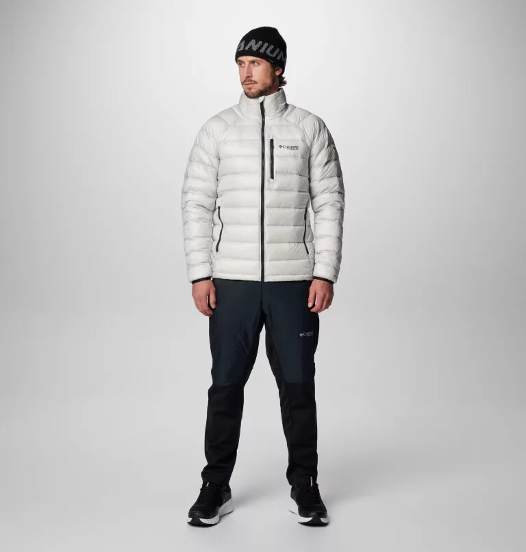 heren arctic crest donsjack