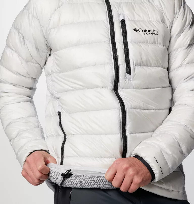 heren arctic crest donsjack