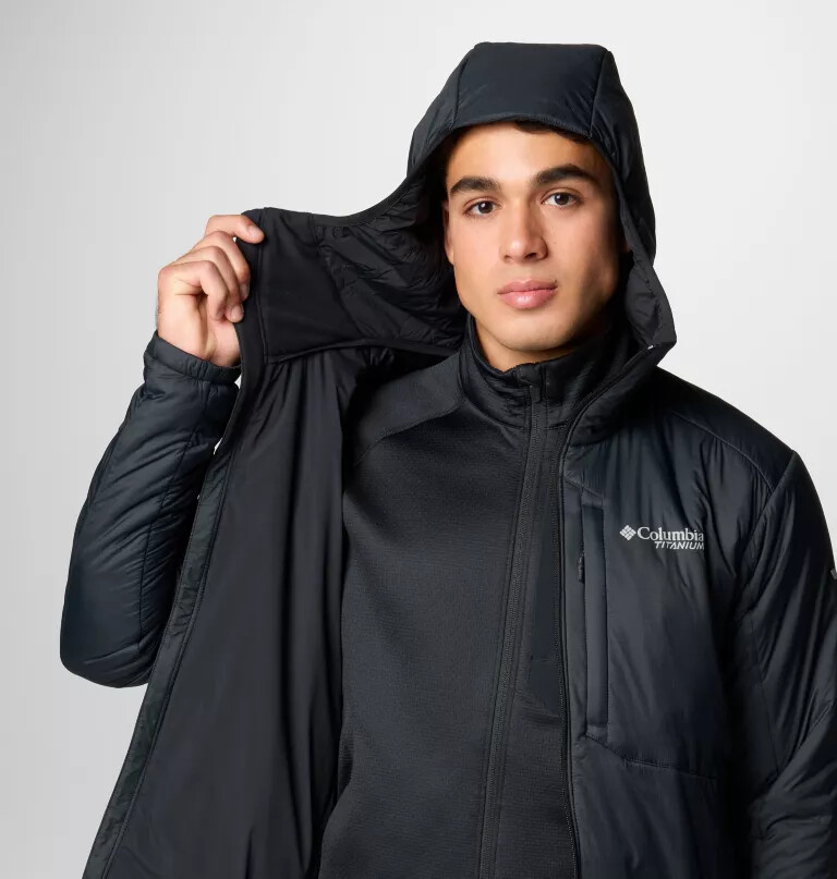 heren silver leaf stretch geïsoleerde jas ii