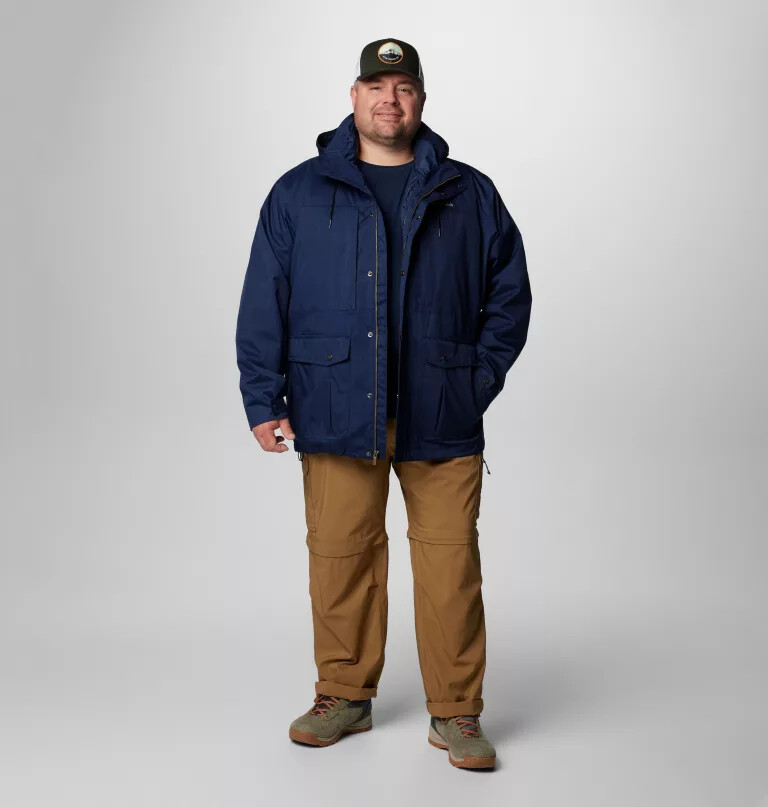 horizons pine ii interchange jacket voor heren - grote maten