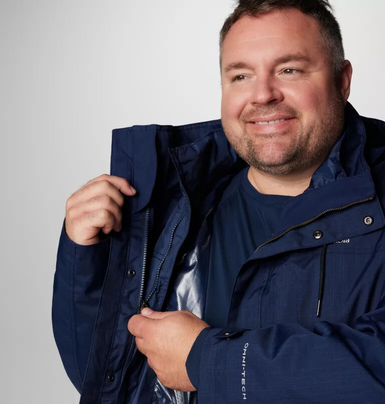 horizons pine ii interchange jacket voor heren - grote maten