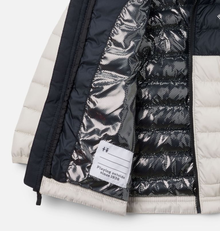 jongensjas met capuchon powder lite ii