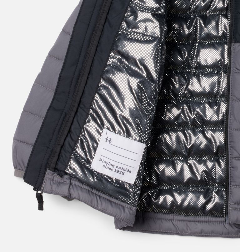 jongensjas met capuchon powder lite ii