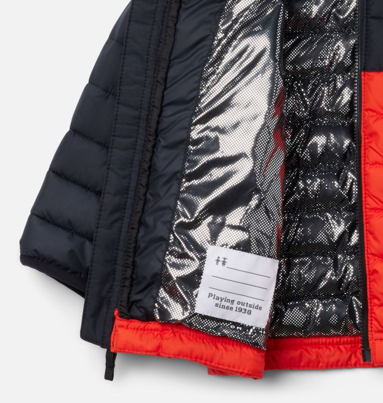 jongensjas met capuchon powder lite ii