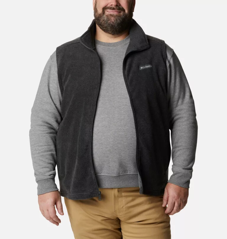 heren steens mountain fleece vest - groot