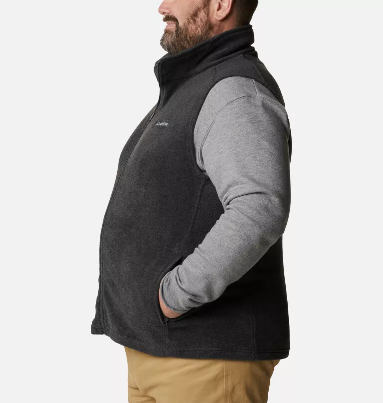 heren steens mountain fleece vest - groot