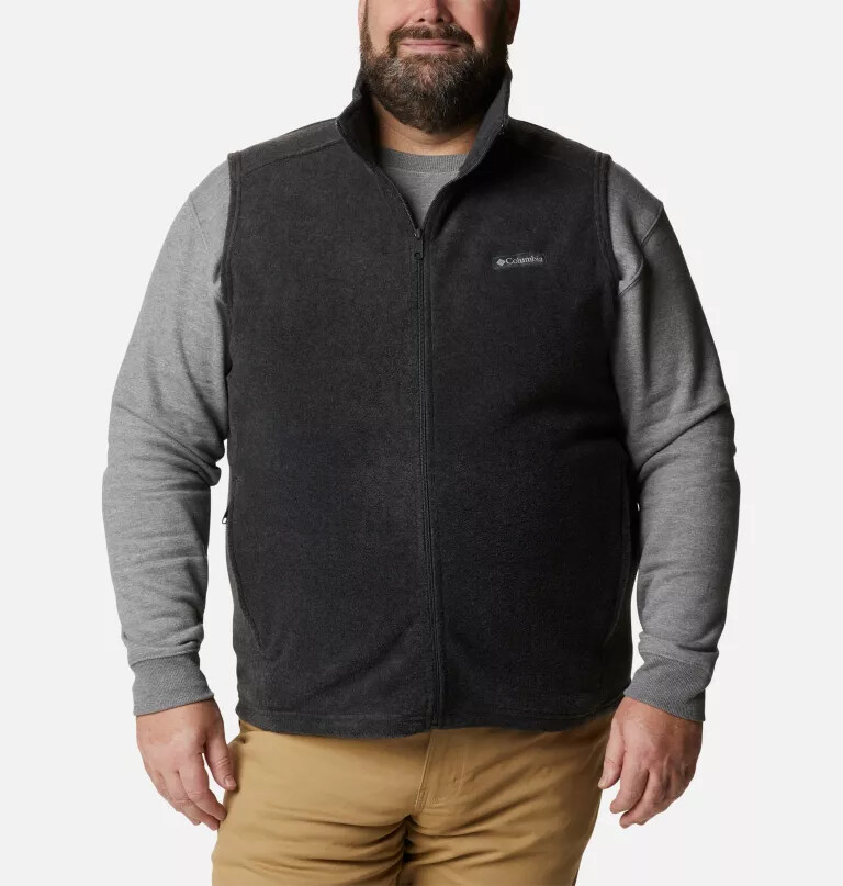 heren steens mountain fleece vest - groot