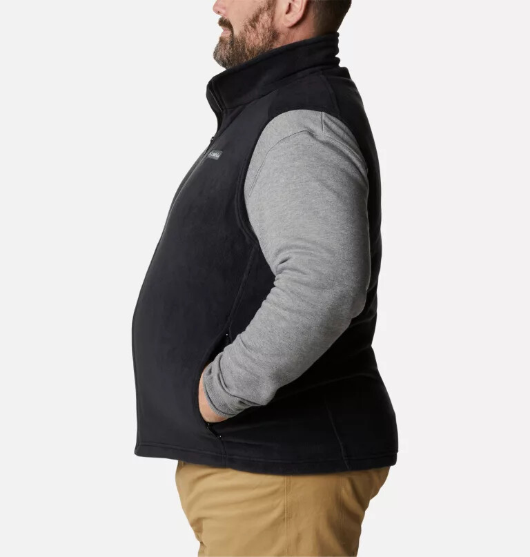 heren steens mountain fleece vest - groot